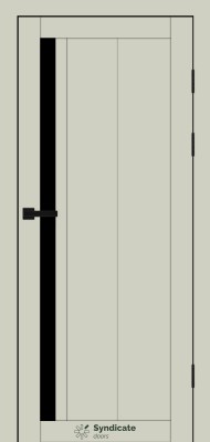 SD-PVC-124 Емалія лате скло BLK